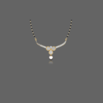 Tanmania Diamond Mangalsutra Pendant