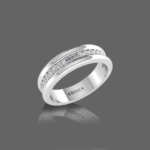 Acrux Bling Wedding Band Ring