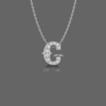 Letter "G" Gold Pendant