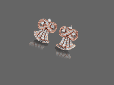 Artistic Diamond Earrings