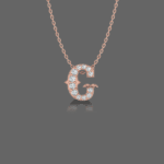 Letter "G" Gold Pendant