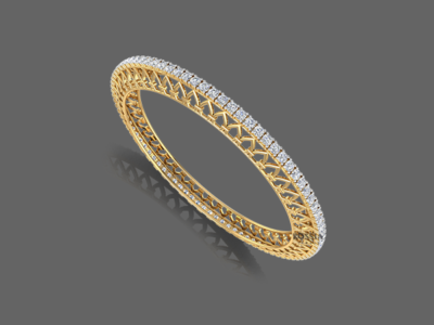 Ethereal Diamond Bangle