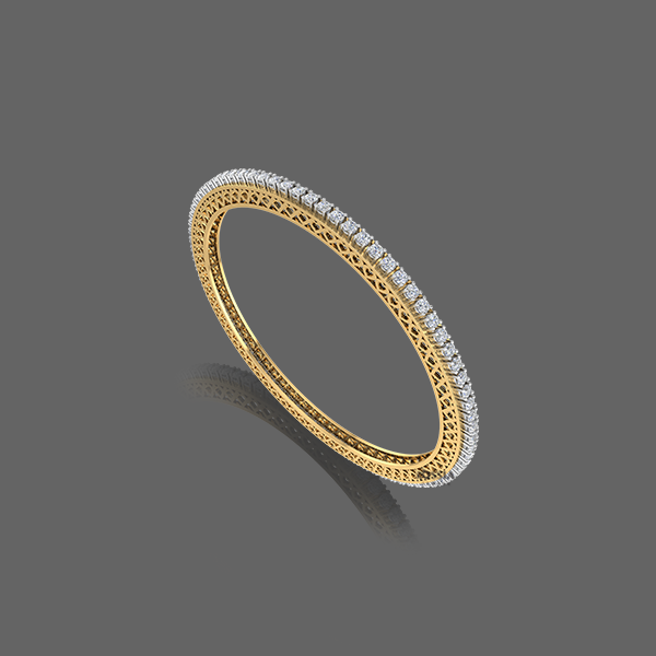 Dazzling Aurora Diamond Bangles