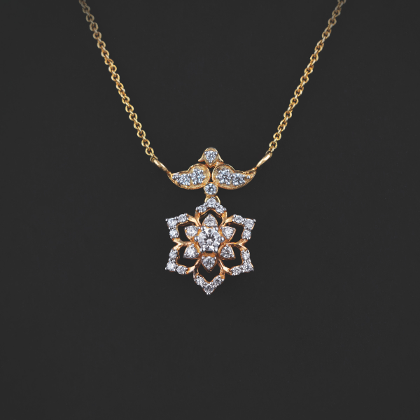 Diamond mangalsutra