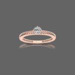 Blazing Star Promise Ring