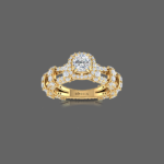 Interlaced Vows Mount Diamond Ring