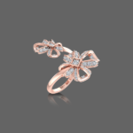 Eucharis Diamond Cocktail Ring