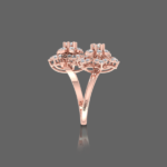 Geranium Blossom Cocktail Ring