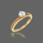 Blazing Star Promise Ring