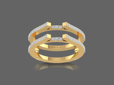 Diamond Enhancer Guard Wedding Band