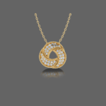 Hypnotic Solitaire Diamond Pendant