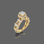 Interlaced Vows Mount Diamond Ring