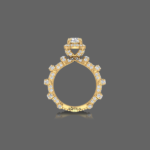 Interlaced Vows Mount Diamond Ring