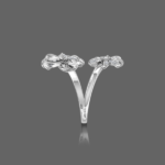 Eucharis Diamond Cocktail Ring