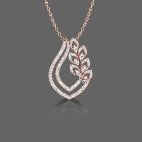 Petal Perfection Diamond Pendant