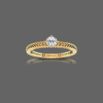 Blazing Star Promise Ring