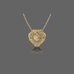 Eternity's Heart Diamond Pendant