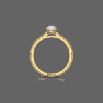 erica-promise-ring-yellow-gold-front-view