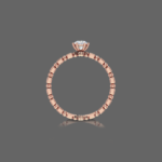 gladiolus-promise-ring-rose-gold-front-view