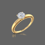 iris-promise-ring-yellow-gold-top-view