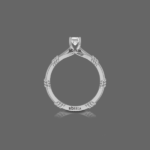 perumian-promise-ring-white-gold-front-view