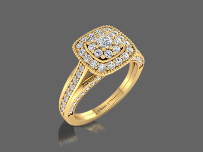 Mini Women Diamond Ring