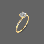 Dainty Chic Miracle Plate Diamond Ring