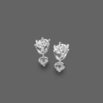 1 Ct Oval Solitaire Lab Diamond Grown Studs