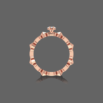 Lustre Solitaire Ring