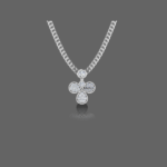 Lil Flower Diamond Pendant