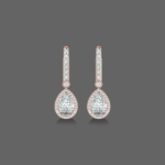 1.50ct Lab Grown Diamond Pear Cut Earrings