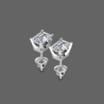 1 CT Celestial Pansy Lab Grown Diamond Studs