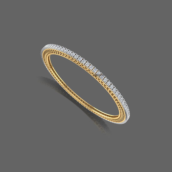 Dainty Diamond Bangle