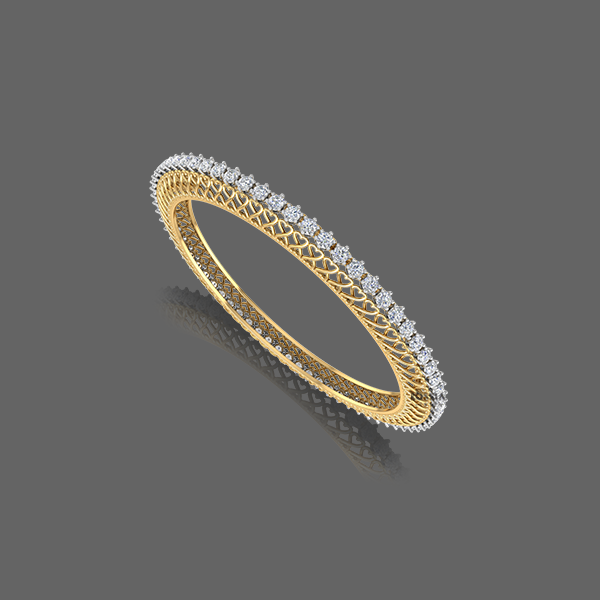 Graceful Affinity Diamond Bangles