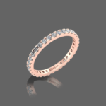 Clinquant Wedding Diamond Band