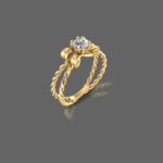 Gleaming Grace Diamond Ring