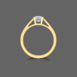 Princess Cut Diamond Men's Ring