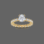 Reigning Oval Diamond Ring For Women