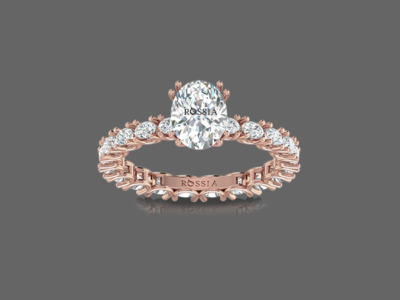 Reigning Oval Diamond Ring For Women