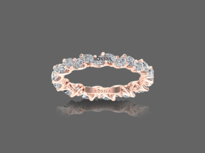 Pear Shaped Diamond Eternity Band