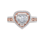 Heart Cut Diamond Engagement Ring